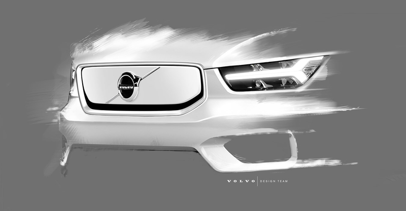 Illustration for article titled The Electric Volvo XC40 Gets A Frunk